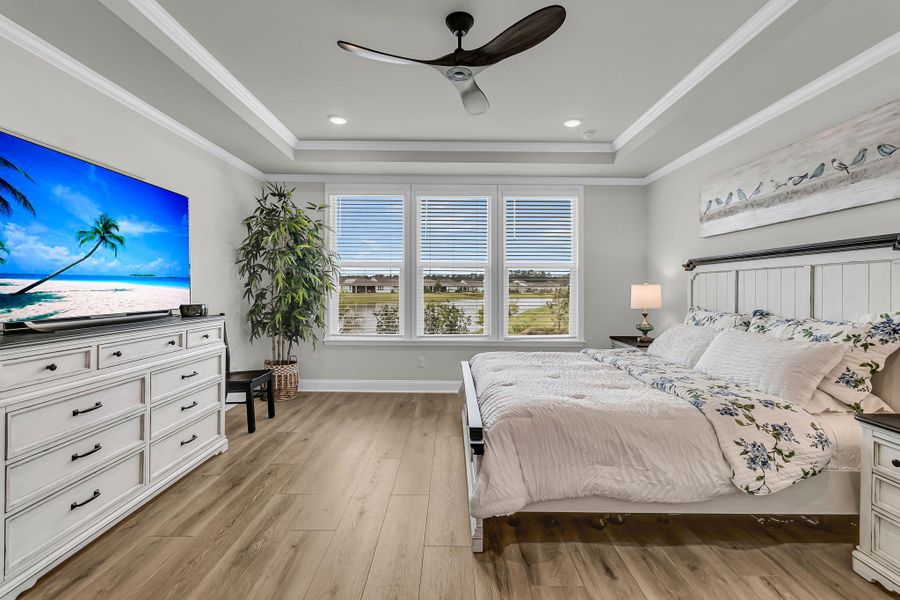 Furnished interior view inside a new home in , Summerville (Image 12).