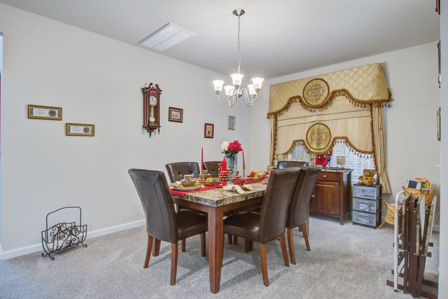 Furnished interior view inside a new home in , Moncks Corner (Image 7).