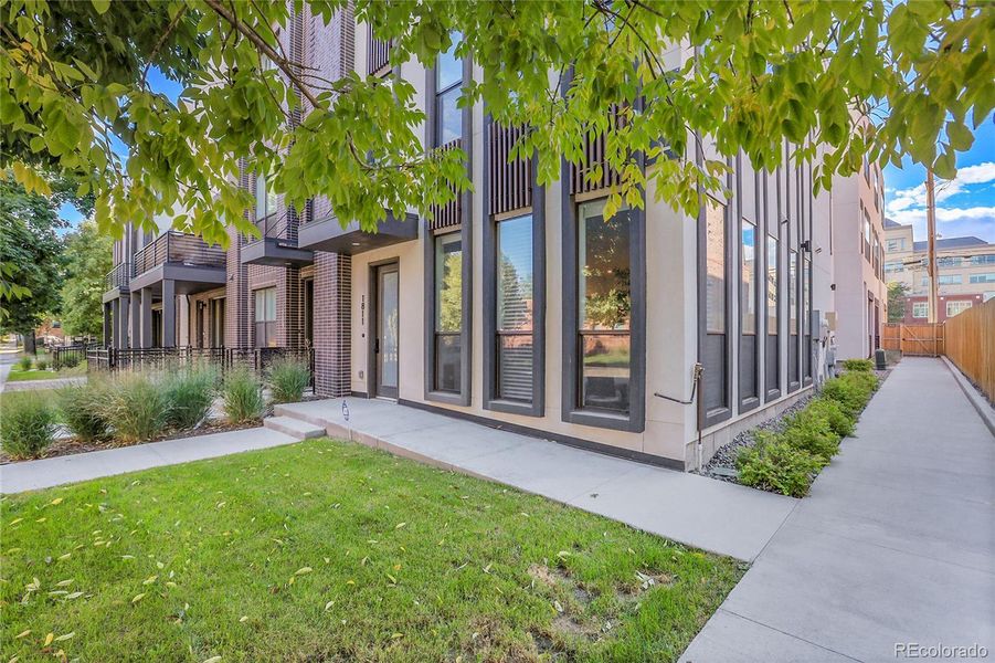 Front exterior of a new home in , Denver, CO, highlighting curb appeal (Image 21). Front exterior of a new home in , Denver, CO, highlighting curb appeal (Image 21).