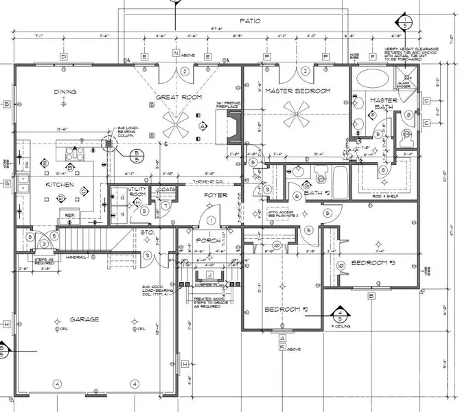2D floor plan layout of this home in , Oakboro, NC (Image 4). 2D floor plan layout of this home in , Oakboro, NC (Image 4).