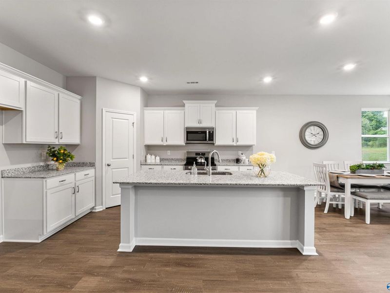 Furnished interior view inside a new home in Bailey Park, Fayetteville (Image 5).
