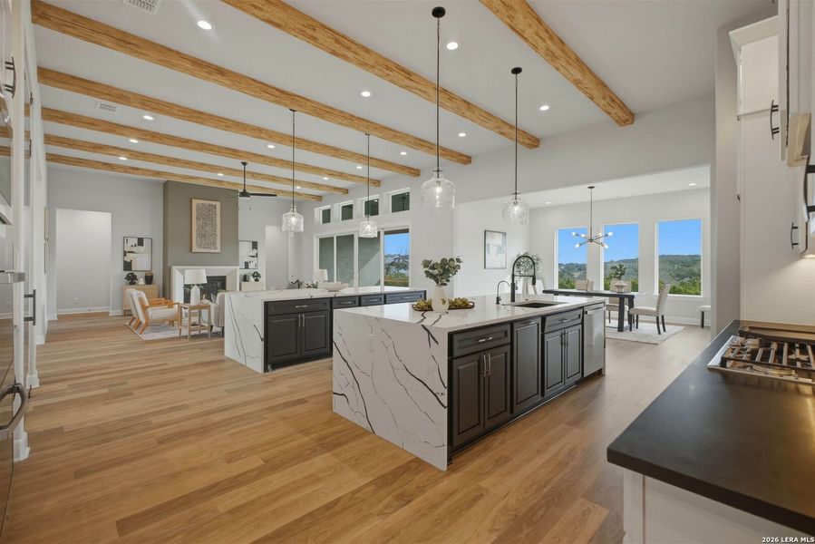 Furnished interior view inside a new home in , San Antonio (Image 43).
