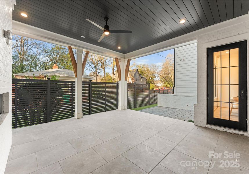 Exterior details and patio area of a home in , Charlotte (Image 4).
