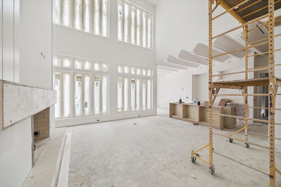 Kitchen and den as of August 11. Countertops going in this week. Kitchen and den as of August 11. Countertops going in this week.