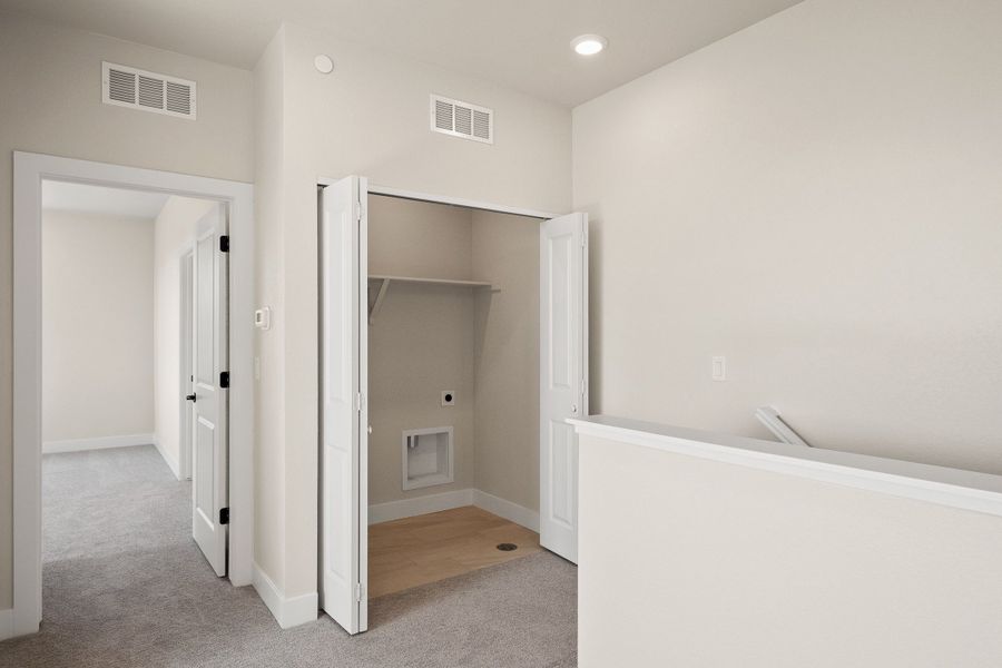 Spacious, unfurnished interior of a new home in Berkeley Villas, Denver (Image 31). Spacious, unfurnished interior of a new home in Berkeley Villas, Denver (Image 31).