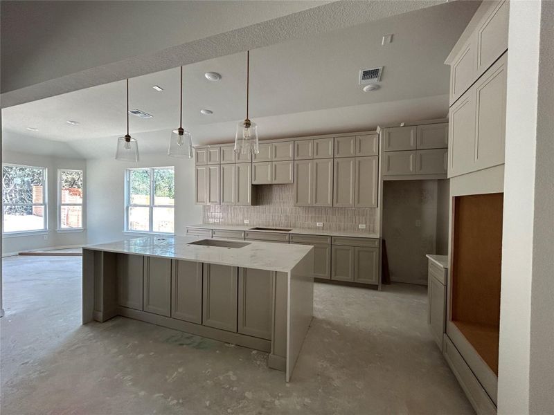 In-progress construction of a new home in Provence 70s, Austin, TX (Image 20).