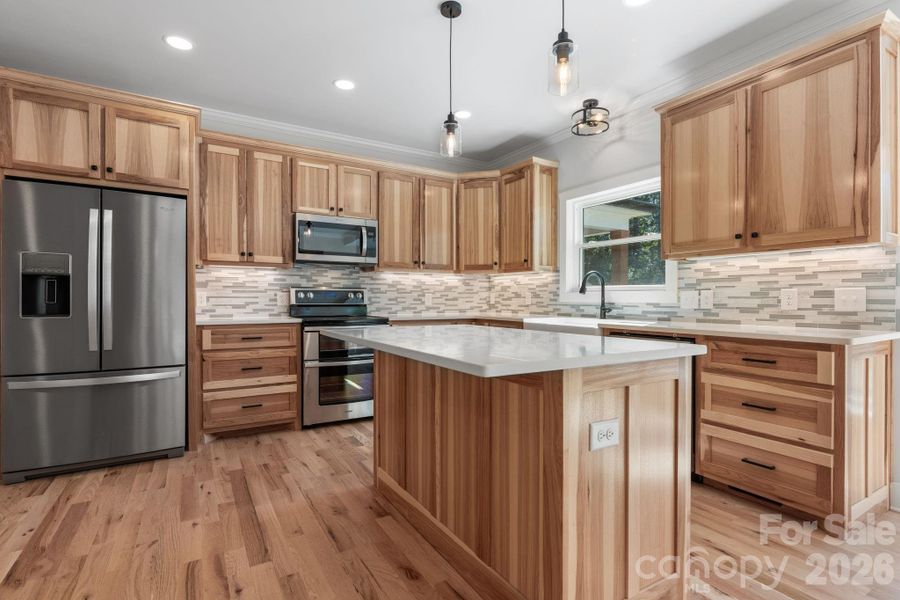 Furnished interior view inside a new home in , Connelly Springs (Image 4).