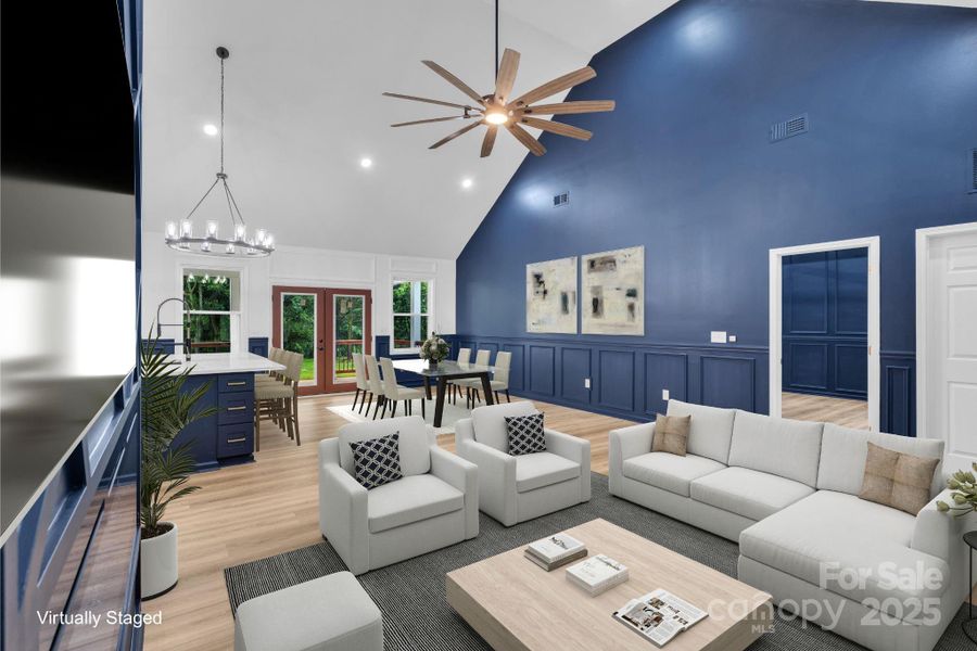 Furnished interior view inside a new home in , Shelby (Image 19).