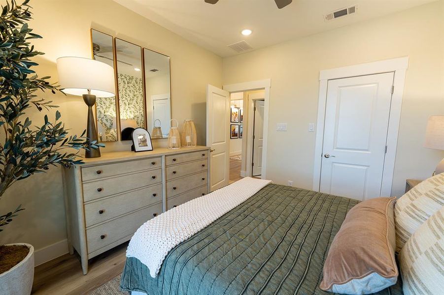 Furnished interior view inside a new home in , Little Elm (Image 27).