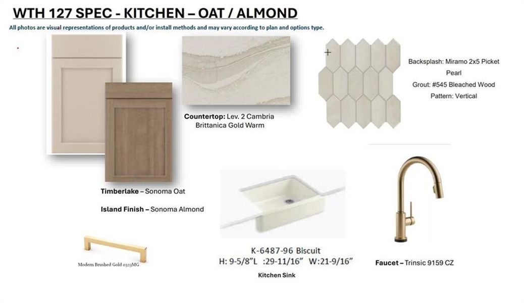 Sample of building materials used in homes in Waterhaven Single Family, Cumming (Image 27).