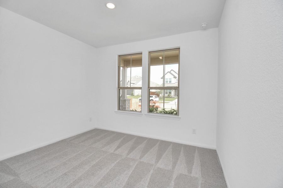 Spacious, unfurnished interior of a new home in 50' Traditional Homes at Elyson, Katy (Image 17).