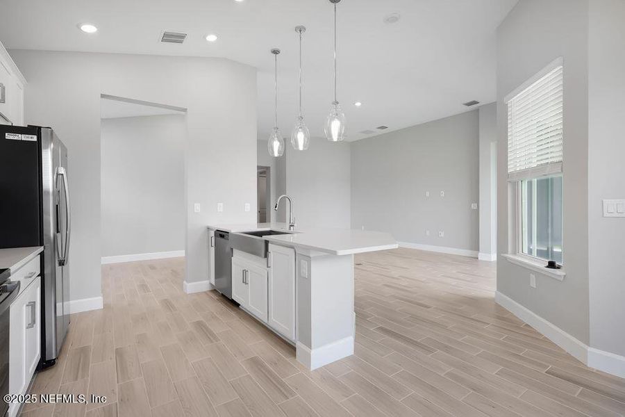 Furnished interior view inside a new home in Colbert Landings, Palm Coast (Image 7).