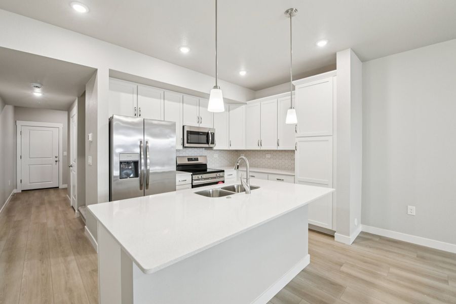 Furnished interior view inside a new home in Highlands at Fox Hill, Longmont (Image 4).