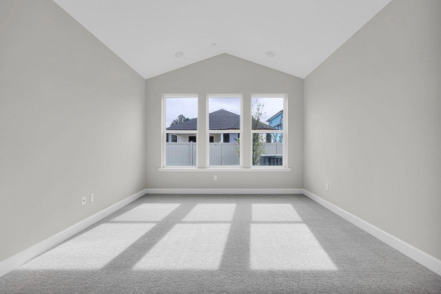 Representative unfurnished interior of a home built from the The Cypress by Providence Homes (Florida) in Reflections at Nocatee, Nocatee (Image 76).
