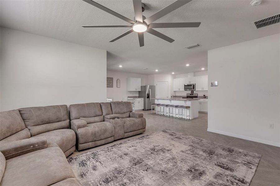 Furnished interior view inside a new home in Groveside at Ormond Station, Ormond Beach (Image 30).