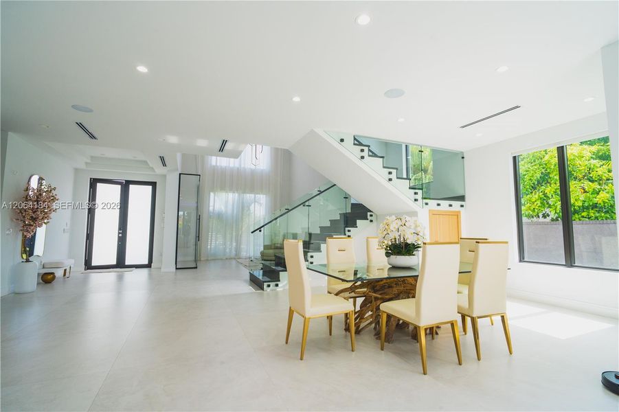 Furnished interior view inside a new home in , Miami (Image 8). Furnished interior view inside a new home in , Miami (Image 8).