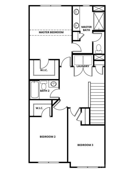 2D floor plan layout of this home in Rhyne Court, Gastonia, NC (Image 5). 2D floor plan layout of this home in Rhyne Court, Gastonia, NC (Image 5).