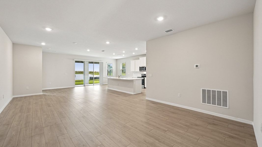 Representative unfurnished interior of a home built from the Laurel by D.R. Horton in Star Farms at Lakewood Ranch, Bradenton (Image 14).