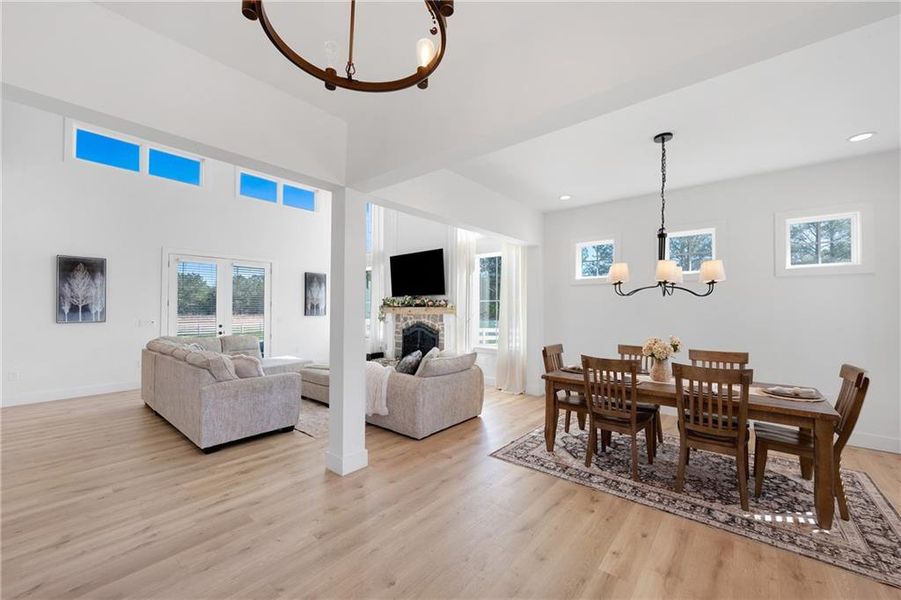 Furnished interior view inside a new home in , Taylorsville (Image 40). Furnished interior view inside a new home in , Taylorsville (Image 40).