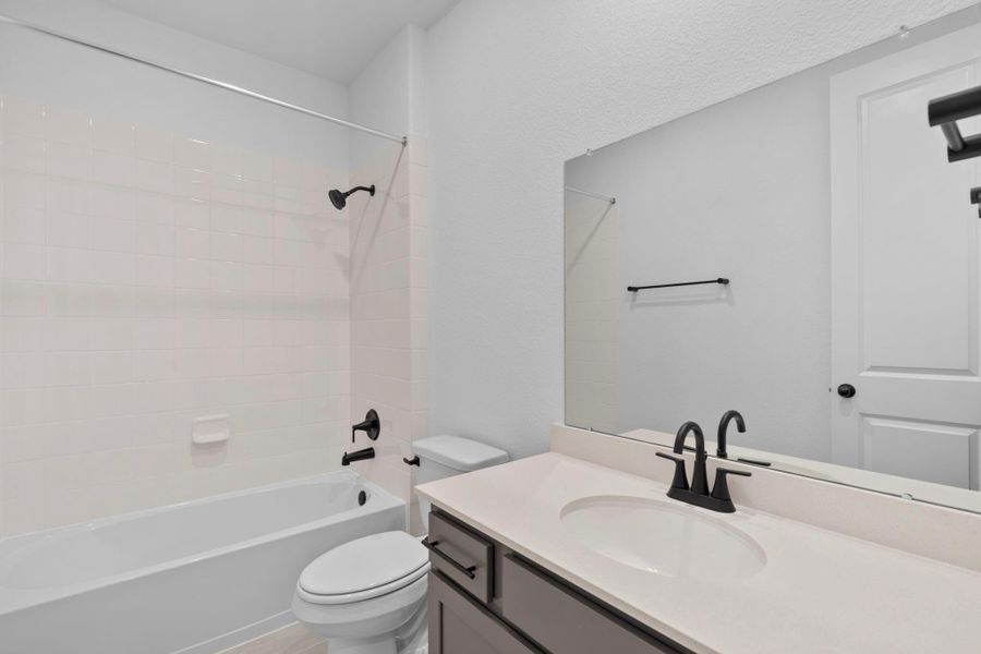 Furnished interior view inside a new home in Austin Point, Richmond (Image 5). Furnished interior view inside a new home in Austin Point, Richmond (Image 5).