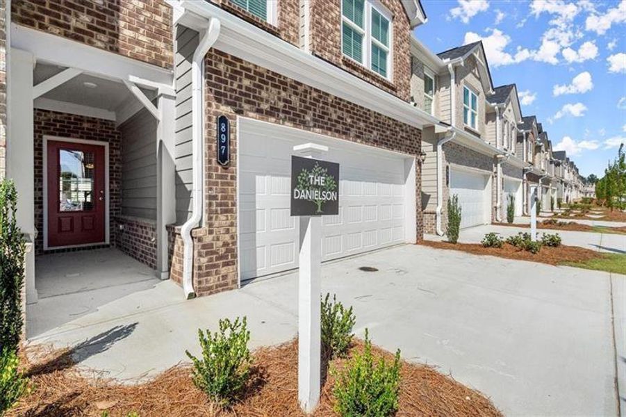 Exterior details and patio area of a home in , Dacula (Image 3).