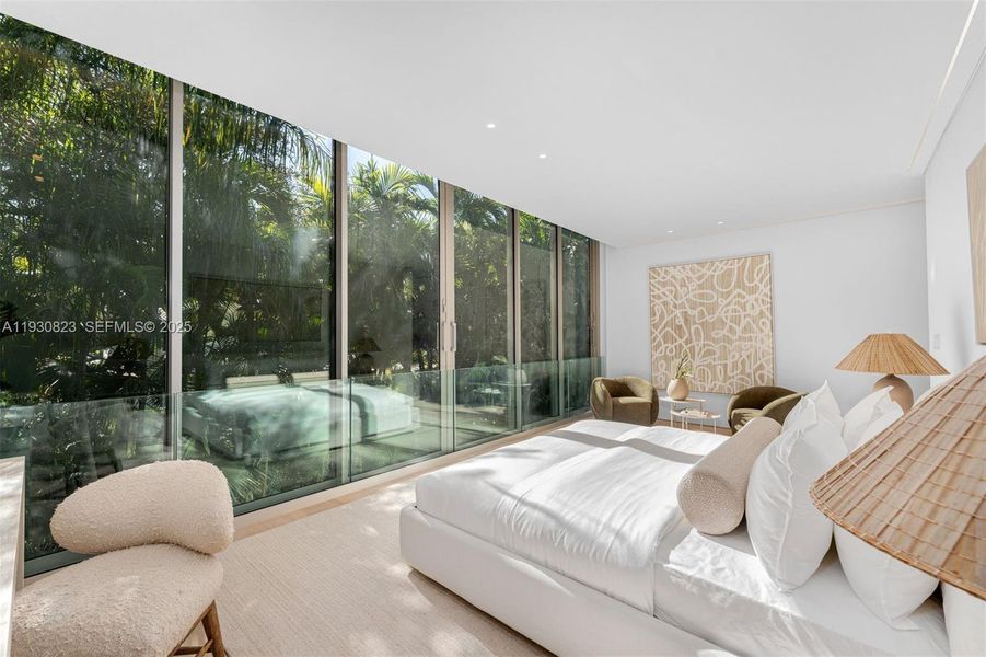 Furnished interior view inside a new home in , Miami (Image 18).