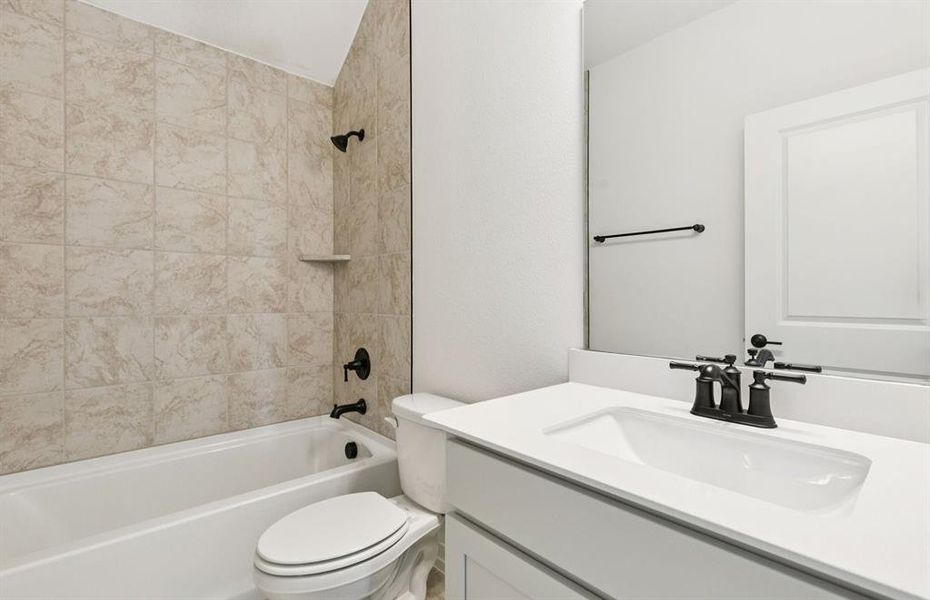 Third bathroom with tub Third bathroom with tub