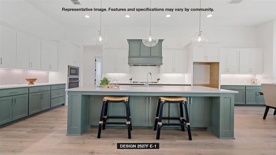 Furnished interior view inside a new home in Southern Hills 65', Brooksville (Image 8).