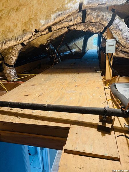 In-progress construction of a new home in , Schertz, TX (Image 22).