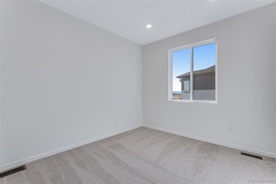 Spacious, unfurnished interior of a new home in Painted Prairie, Aurora (Image 40). Spacious, unfurnished interior of a new home in Painted Prairie, Aurora (Image 40).