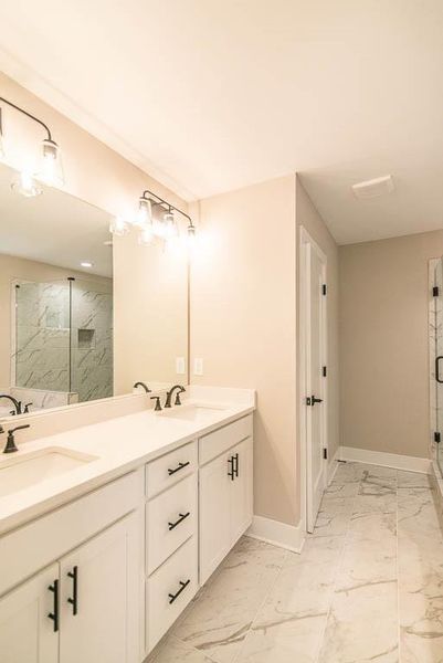 Furnished interior view inside a new home in Creekside, Decatur (Image 7).