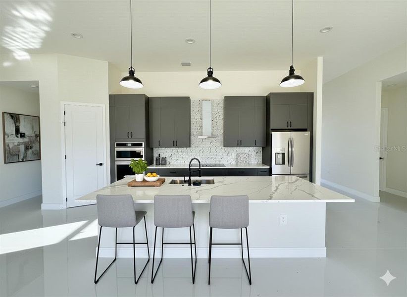 Furnished interior view inside a new home in , Port Charlotte (Image 9).