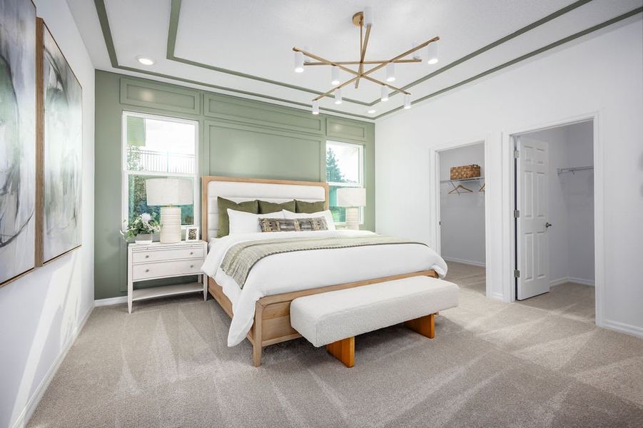 Representative furnished interior of a home built from the Sabal by Landsea Homes in Cypress Bluff, Groveland (Image 11).