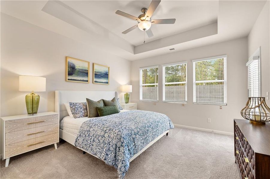 Furnished interior view inside a new home in Walden Park – The Retreat, Jonesboro (Image 10). Furnished interior view inside a new home in Walden Park – The Retreat, Jonesboro (Image 10).