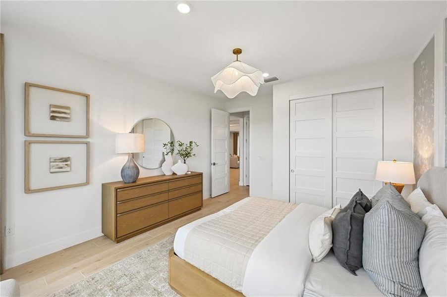 Furnished interior view inside a new home in Traditions of Braselton, Jefferson (Image 4).