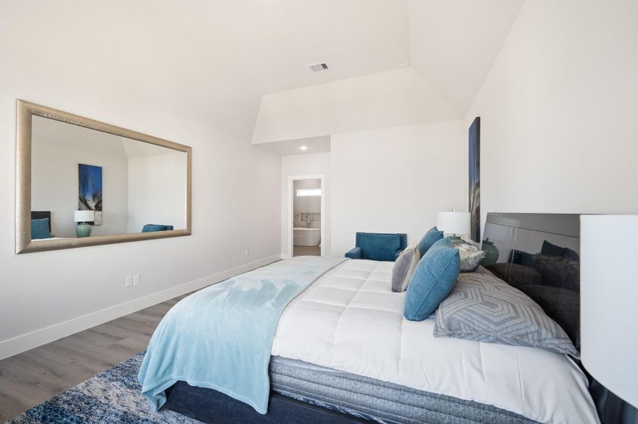 Furnished interior view inside a new home in Metro Village, Houston (Image 19).