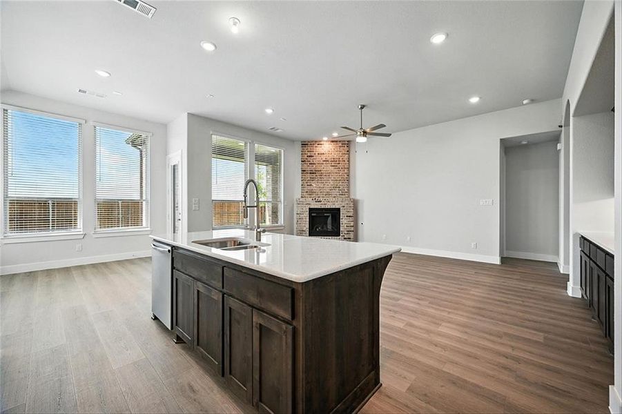 Furnished interior view inside a new home in The Parks at Wilson Creek: 50ft. lots, Celina (Image 4). Furnished interior view inside a new home in The Parks at Wilson Creek: 50ft. lots, Celina (Image 4).