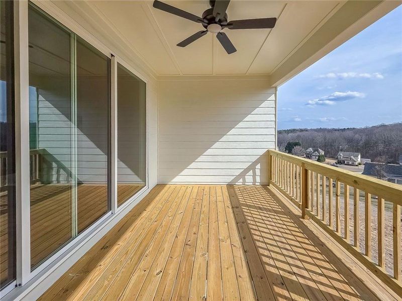 Exterior details and patio area of a home in , Dawsonville (Image 17).