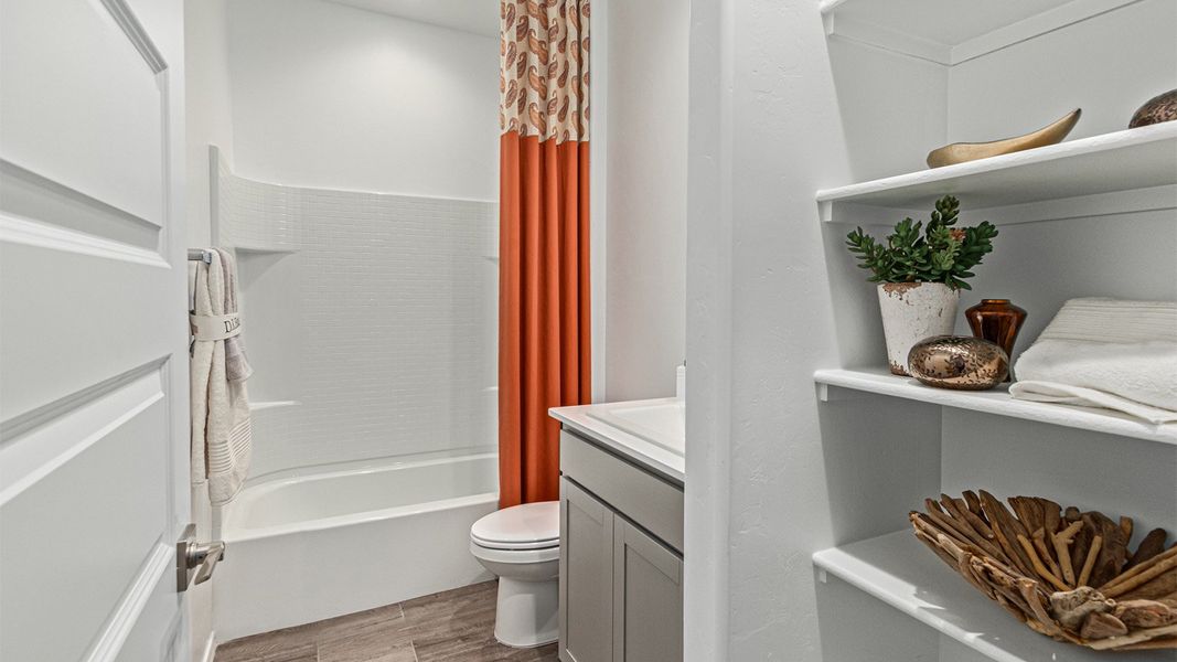 Furnished interior view inside a new home in Saguaro Bloom, Marana (Image 27).