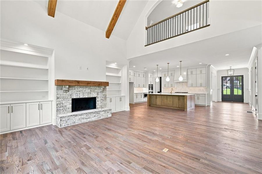 Spacious, unfurnished interior of a new home in Malone's Pond, Ball Ground (Image 26).
