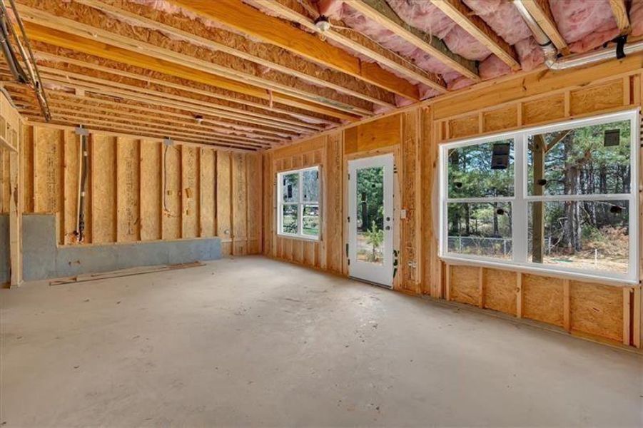 In-progress construction of a new home in , Douglasville, GA (Image 26).