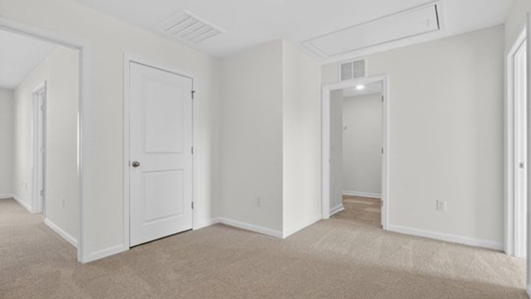 Spacious, unfurnished interior of a new home in The Reserve at Prestleigh, Wake Forest (Image 24).