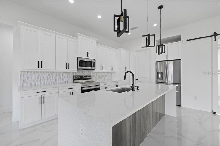 Furnished interior view inside a new home in , Cape Coral (Image 18).