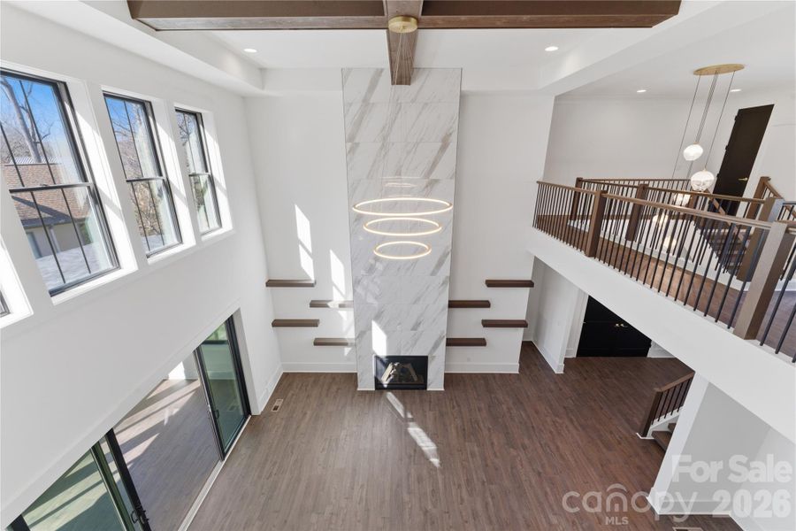 Furnished interior view inside a new home in , Charlotte (Image 7). Furnished interior view inside a new home in , Charlotte (Image 7).