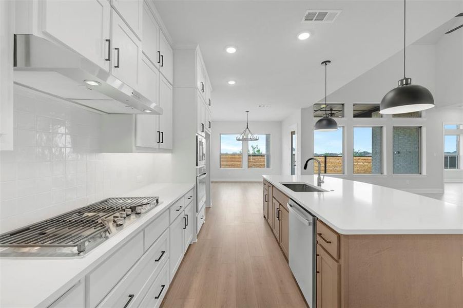 Furnished interior view inside a new home in The Ridge at Northlake, Northlake (Image 16).