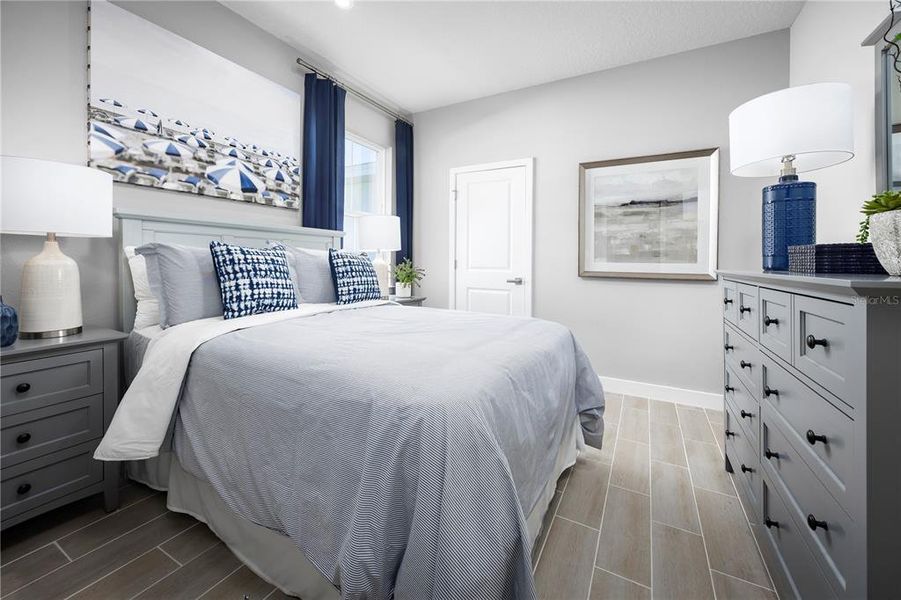 Furnished interior view inside a new home in Cedar Landings, Leesburg (Image 10).