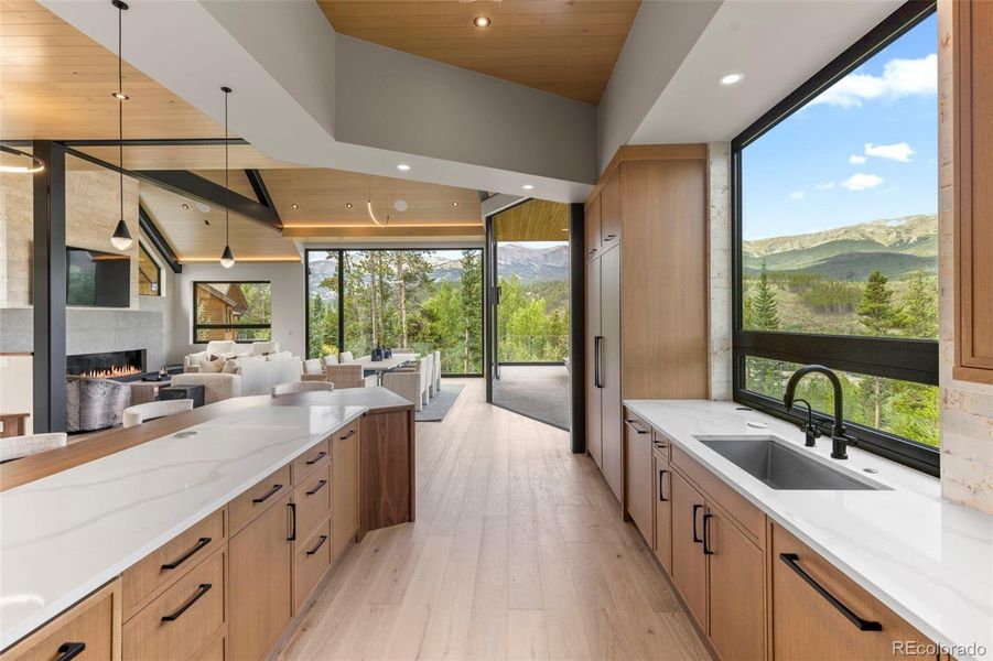 Furnished interior view inside a new home in , Breckenridge (Image 22).