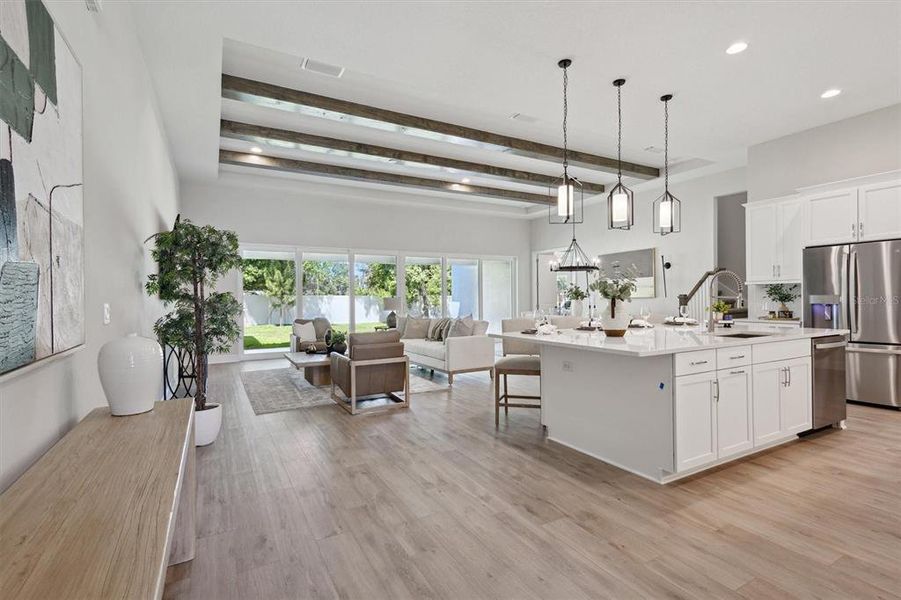 Furnished interior view inside a new home in Crestwood Estates, Valrico (Image 30). Furnished interior view inside a new home in Crestwood Estates, Valrico (Image 30).