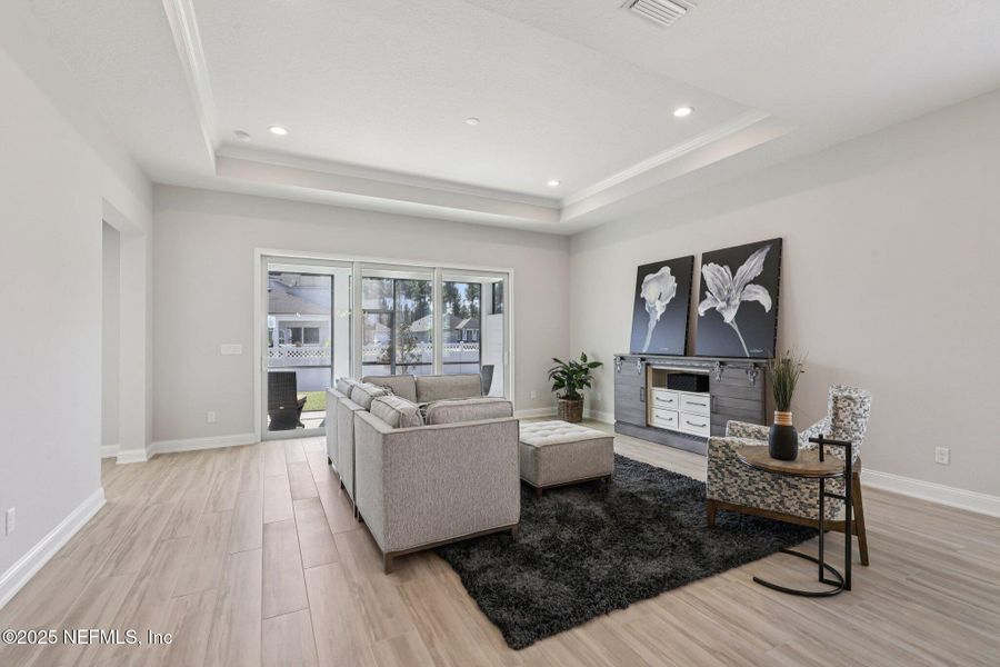 Furnished interior view inside a new home in Courtney Chase, St. Augustine (Image 40). Furnished interior view inside a new home in Courtney Chase, St. Augustine (Image 40).