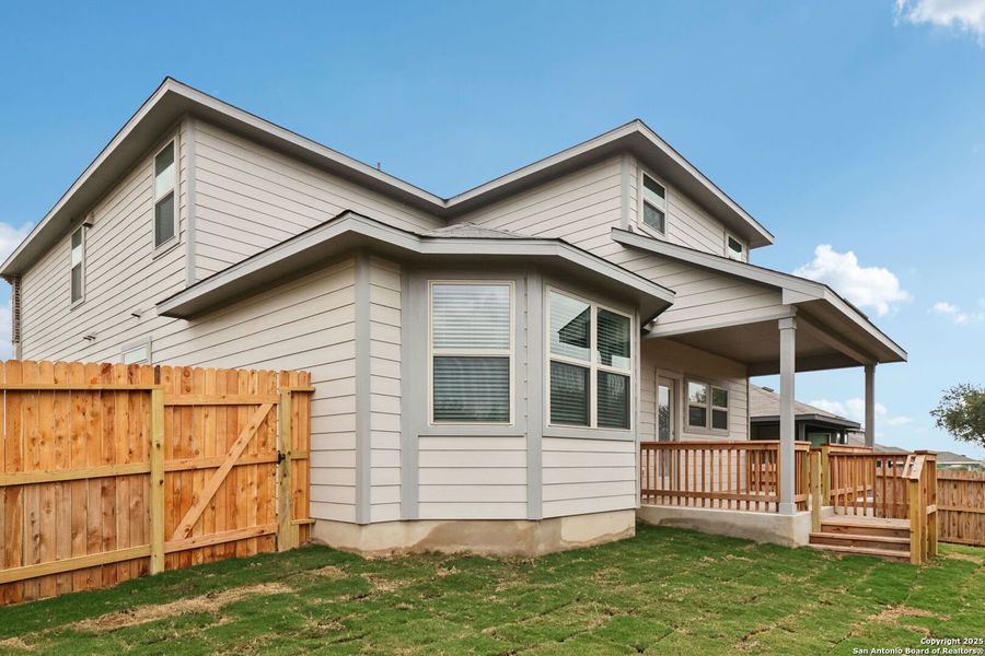 Exterior details and patio area of a home in Royal Crest, San Antonio (Image 36). Exterior details and patio area of a home in Royal Crest, San Antonio (Image 36).